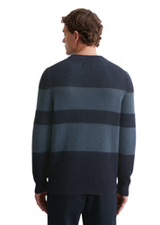 Strickpullover - 898-dark navy - Blau