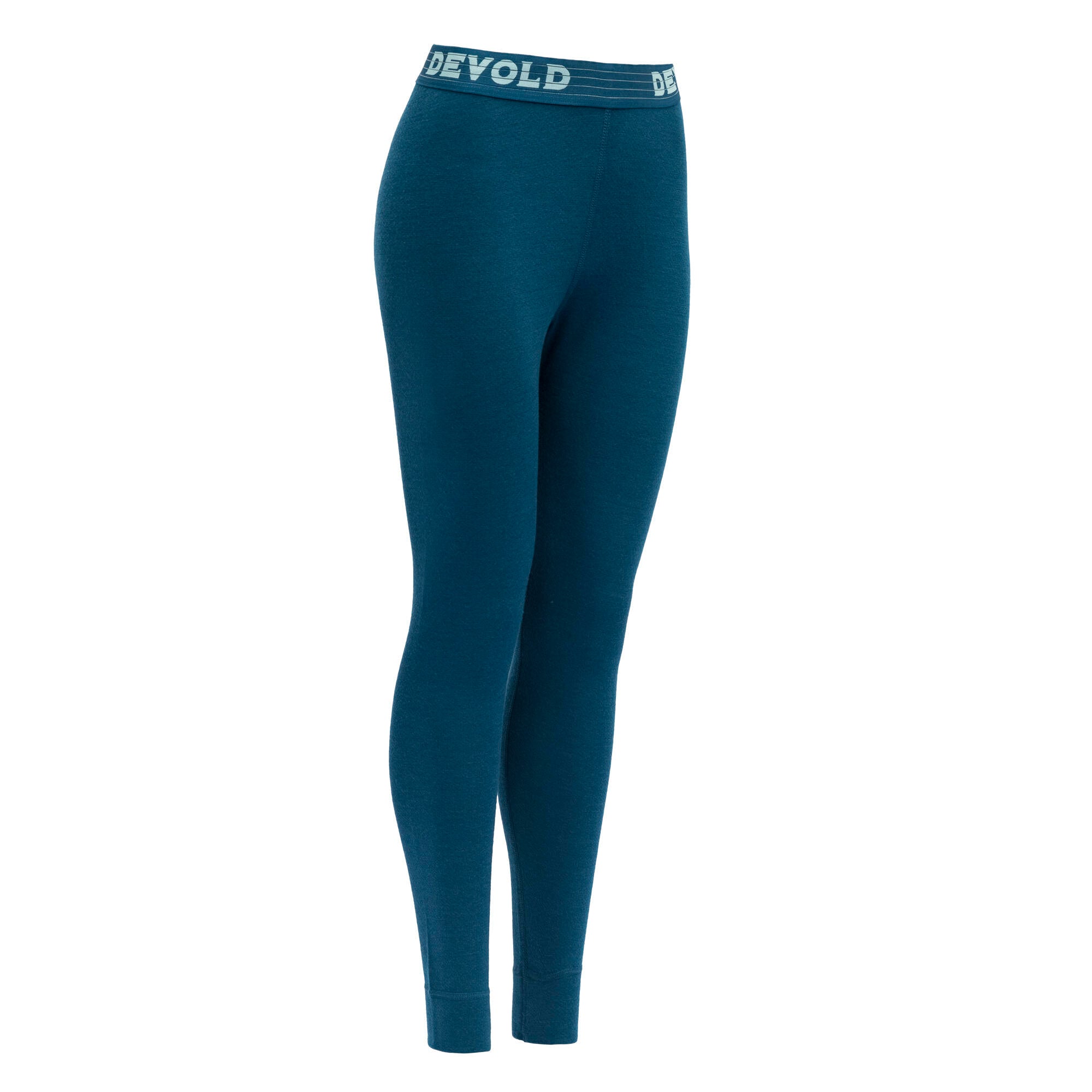 Lange Unterhose aus Merinowolle - 422A-FLOOD - Blau