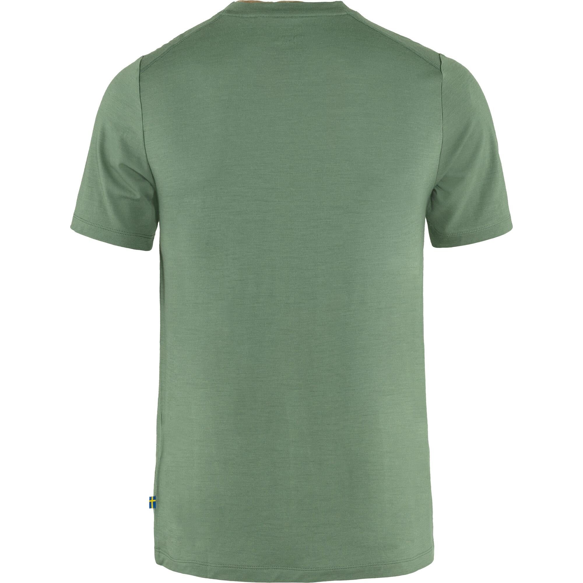 T-Shirt mit Logoprint - 614-Patina Green - Grün