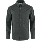 Hemd Abisko Trail Shirt - 030-Dark Grey - Grau