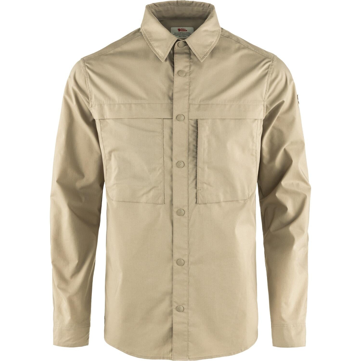 Hemd Abisko Trail Shirt - 118-Fossil - Beige