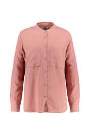 Hemd Bluse mit Taschen - 300-Dusty Rose - Rosa