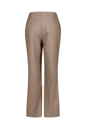 Verkürzte Slacks mit Boot Cut - 248-DARK KHAKI - Beige