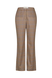 Verkürzte Slacks mit Boot Cut - 248-DARK KHAKI - Beige