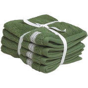 4er-Pack Gästetücher 30x30 - 313-PINE GREEN - Grün