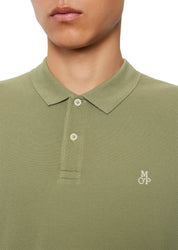 Poloshirt aus Baumwolle - 465-olive - Grün