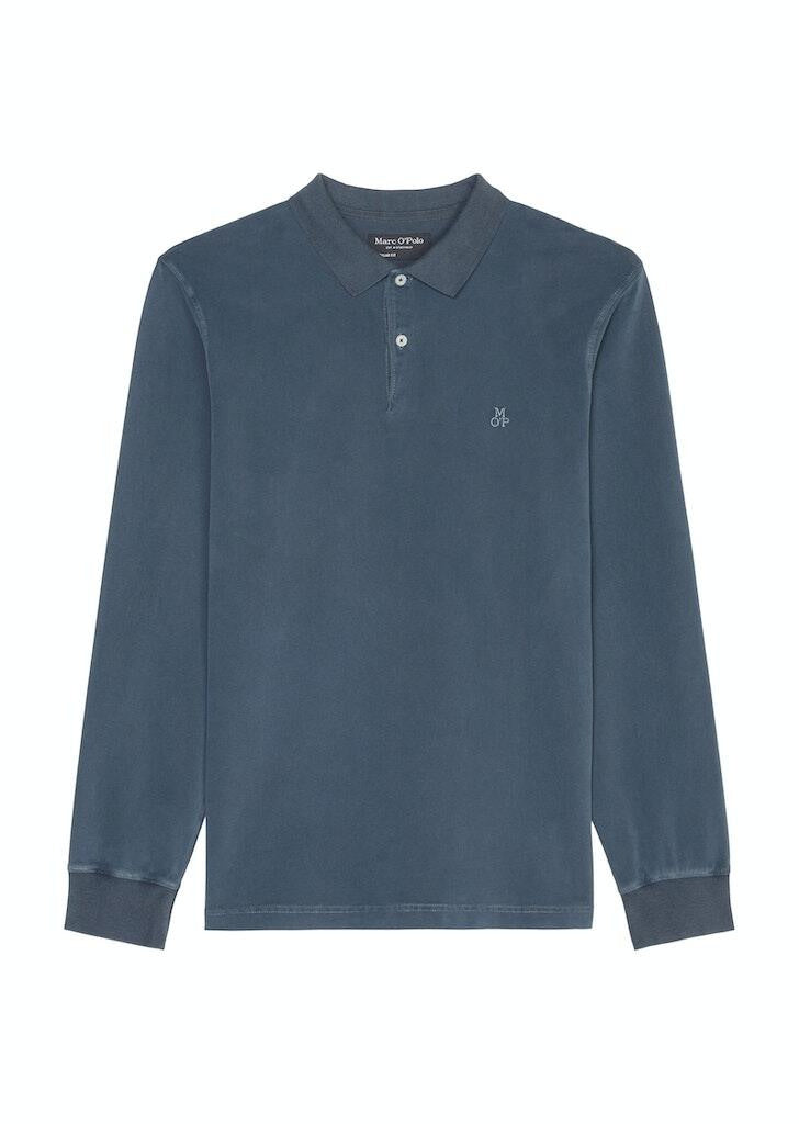 Sweatshirt mit Polokragen - 898-dark navy - Blau