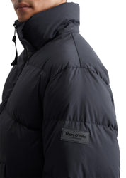 Daunenjacke mit abnehmbarer Kapuze - 898-dark navy - Blau