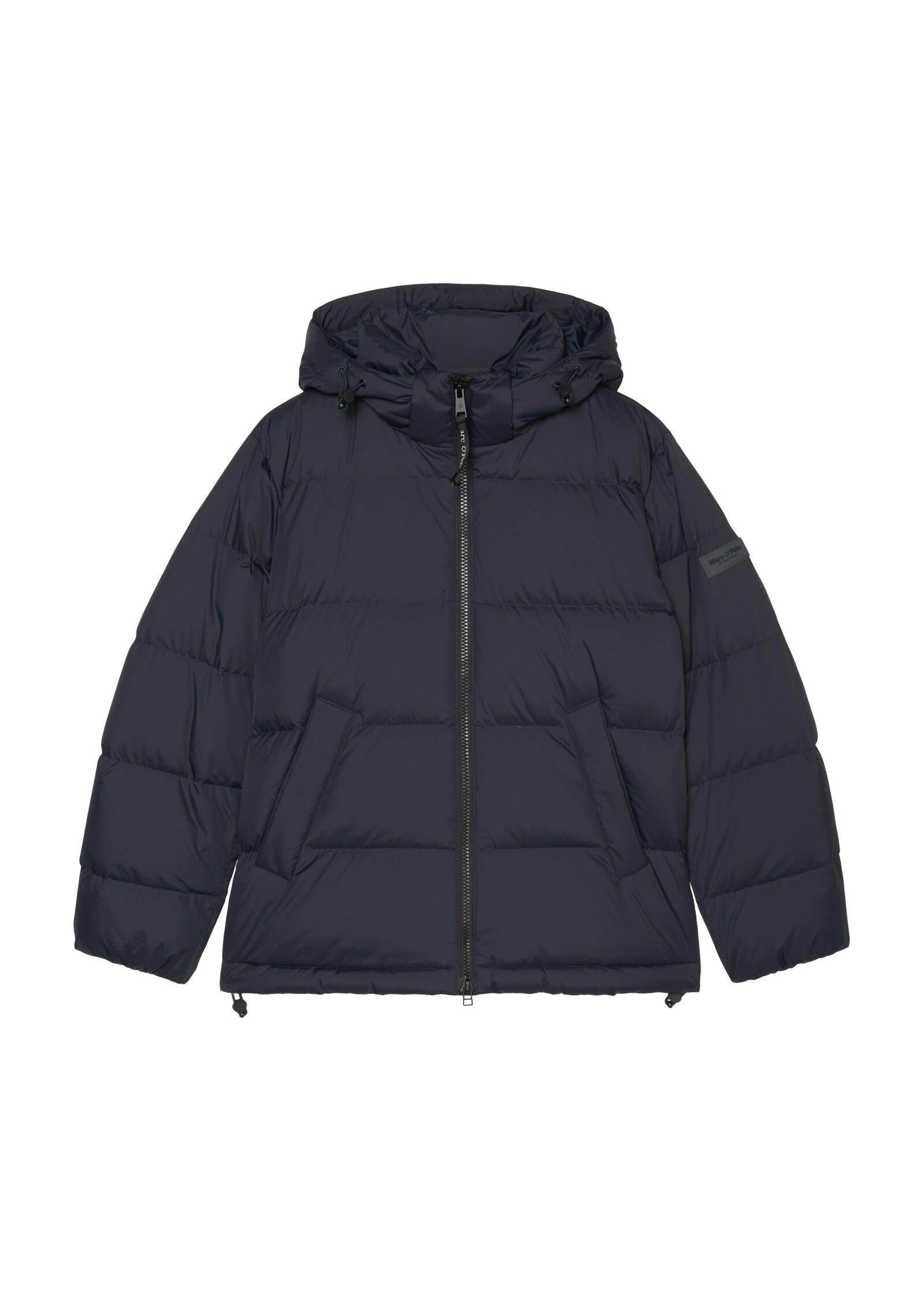 Daunenjacke mit abnehmbarer Kapuze - 898-dark navy - Blau