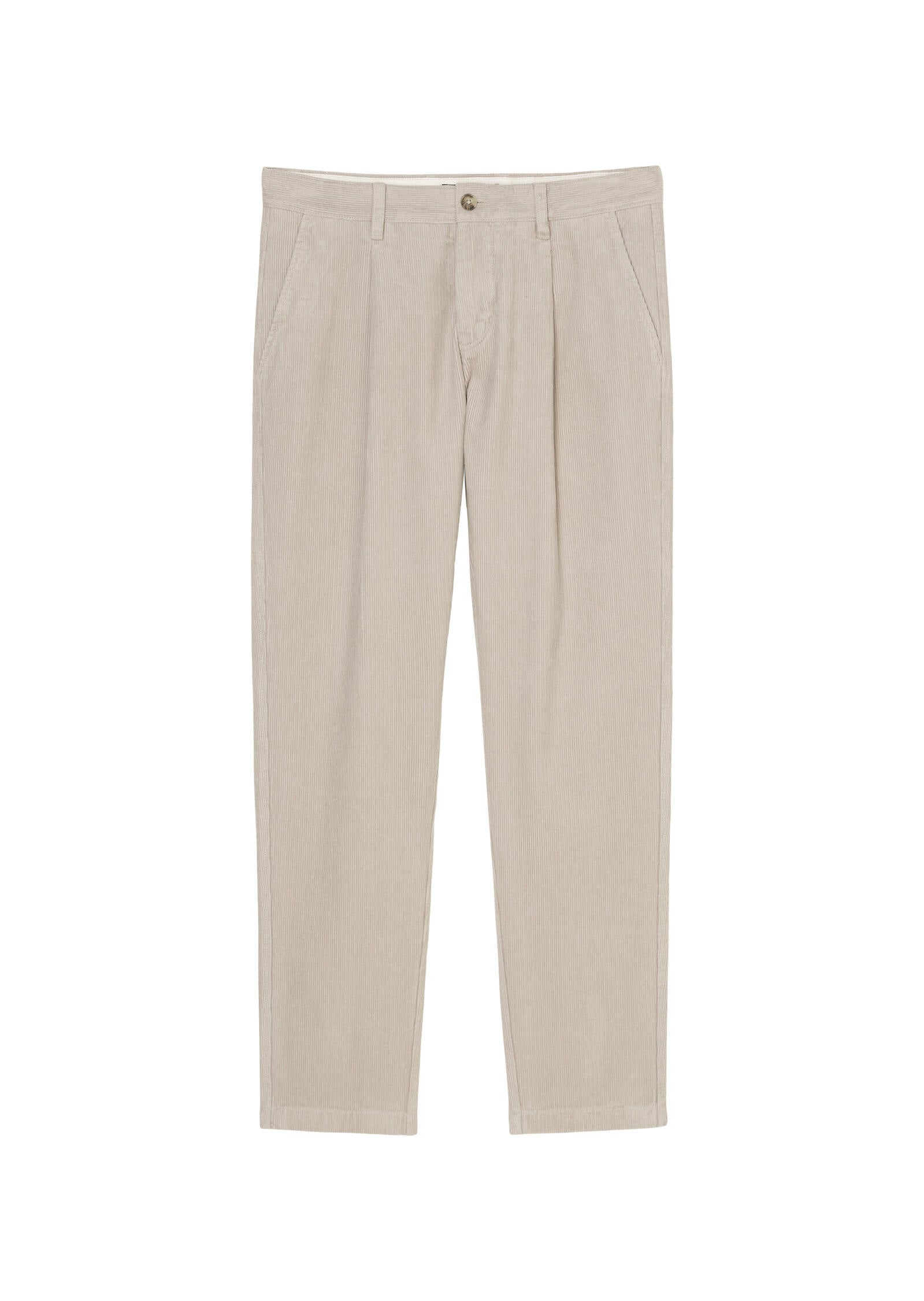 Cordhose OBSY Tapered Fit - 913-dapple gray - Beige