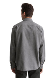 Hemd Regular Fit - O91-multi/ broken graphite - Grau