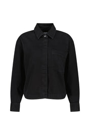 Overshirt in Jeans-Optik - 003-Comfort black wash - Schwarz