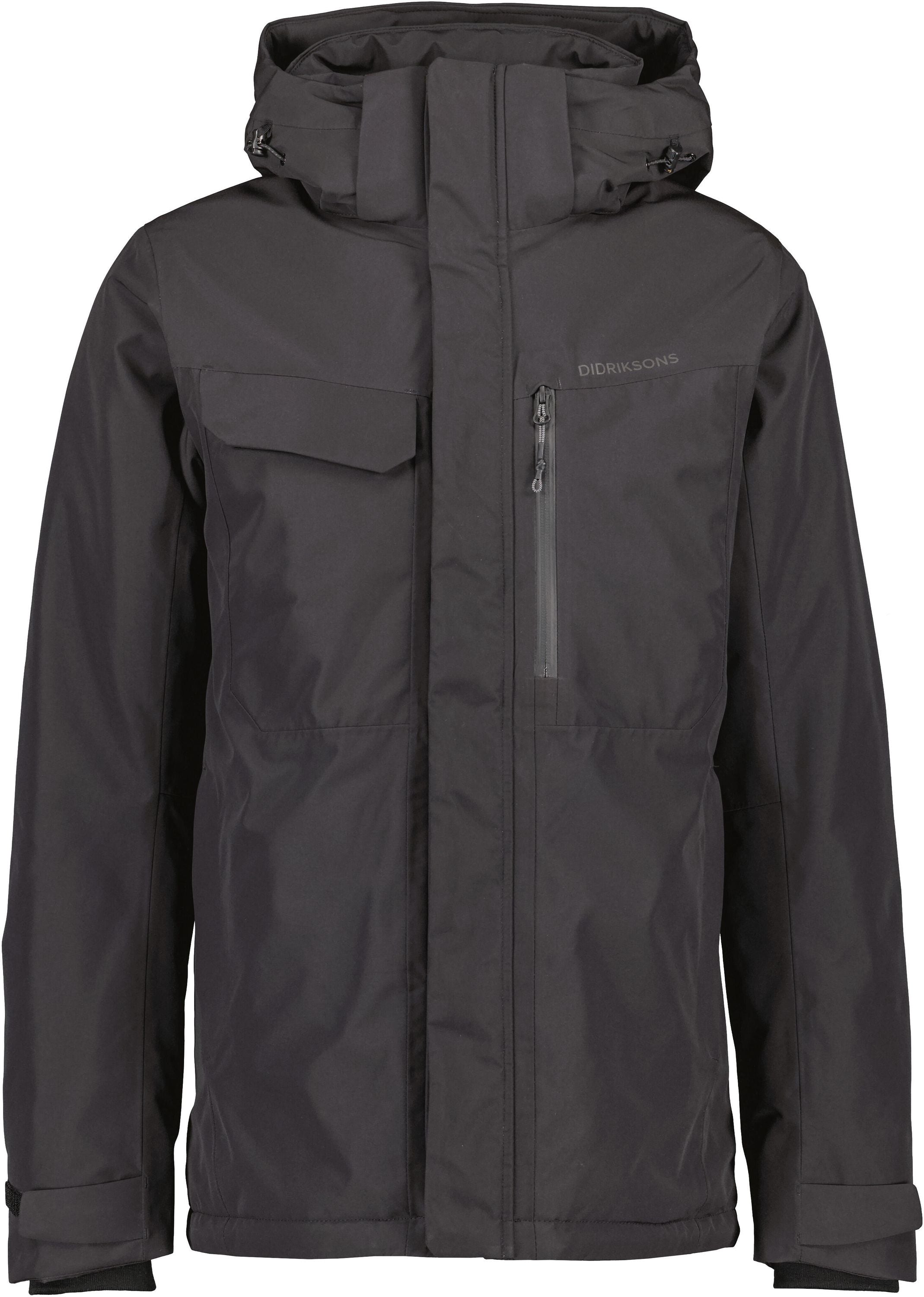 Regenjacke mit Kapuze - 060-Black - Schwarz