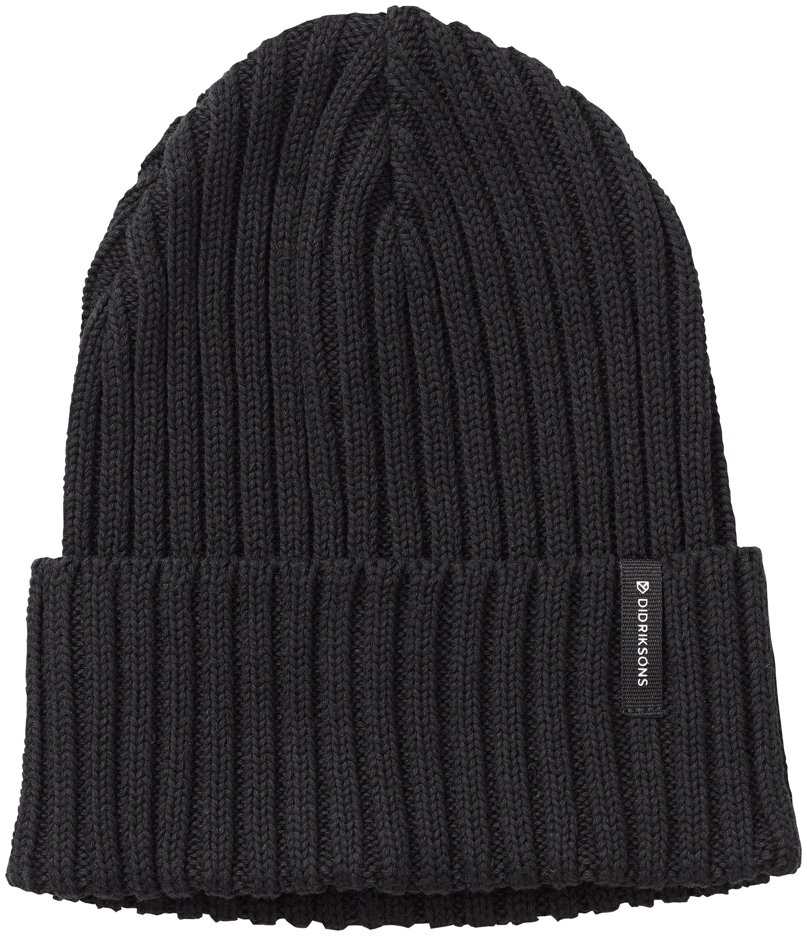 Strickbeanie Laken - 060-Black - Schwarz