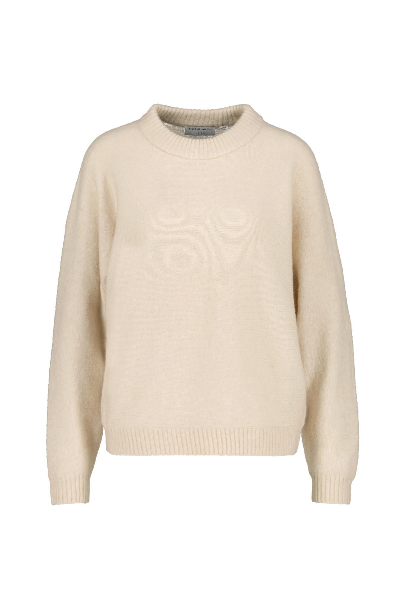 Strickpullover aus Wollmix - 85-Eggshell - Beige