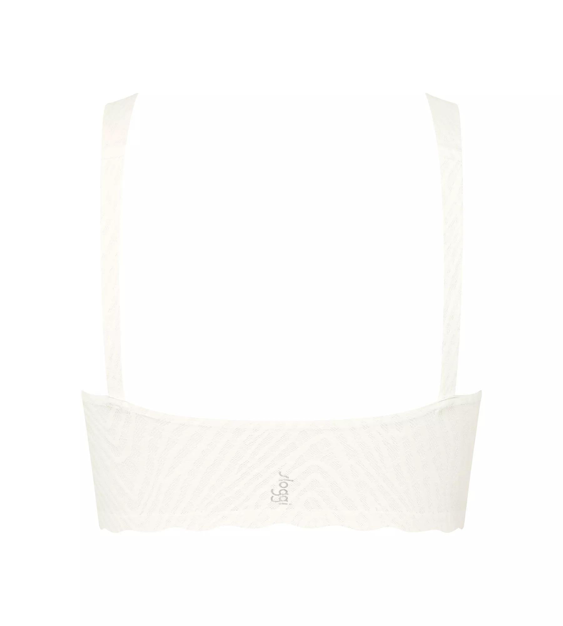 Bralette - 00GZ SILK WHITE - Weiß