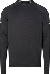 Longsleeve - 900-MELANGE/BLACK/BLACK - Schwarz