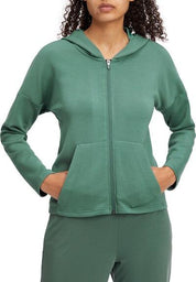 Sweatjacke aus Modalmix - 783-GREEN DARK - Grün