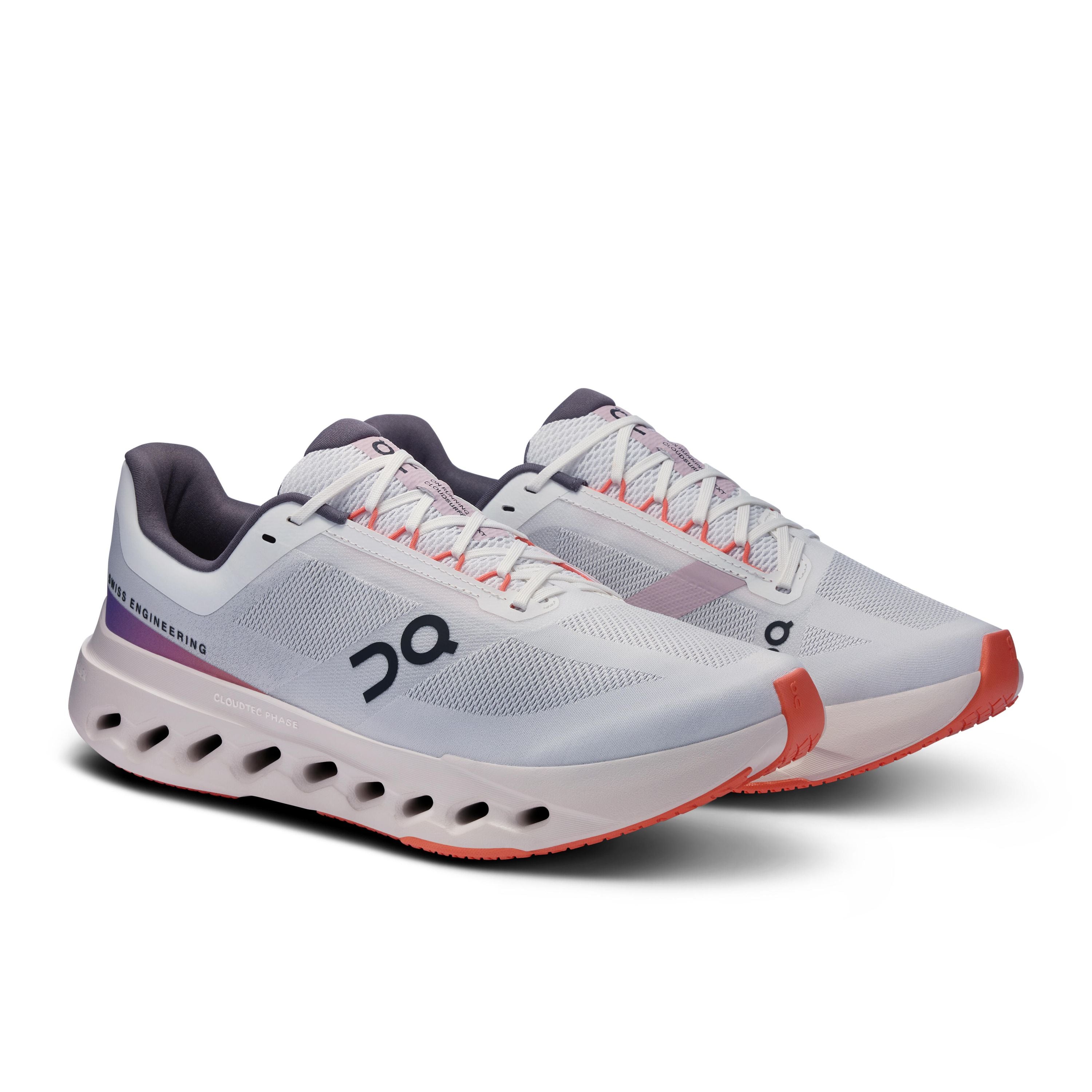 Laufschuh Cloudsurfer Next - 0256-White / Flame - Grau