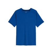 Funktionsshirt aus Baumwollmix - 0662-Indigo - Blau