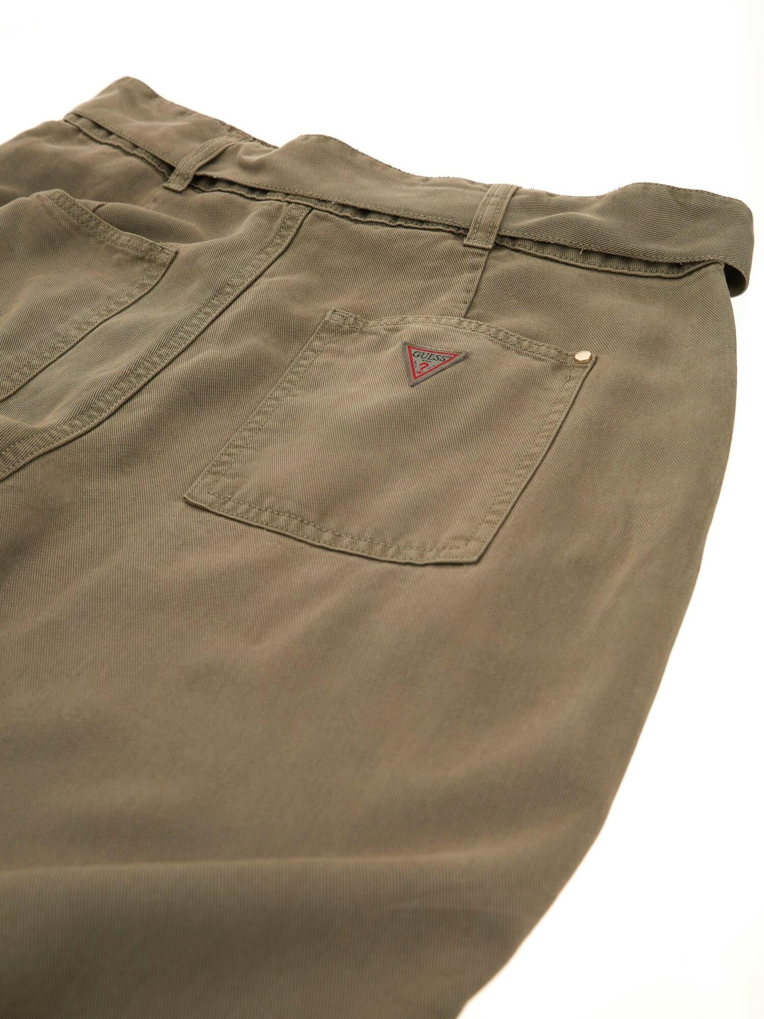 Carogohose mit Gürtel - LTMO LIGHT MOSS - Khaki