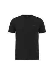 T-Shirt aus Baumwolle - 001-Black - Schwarz