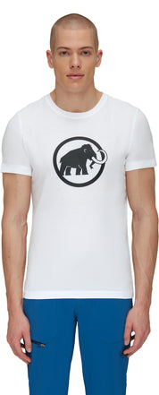 T-Shirt mit Print - 0243-white - Weiß