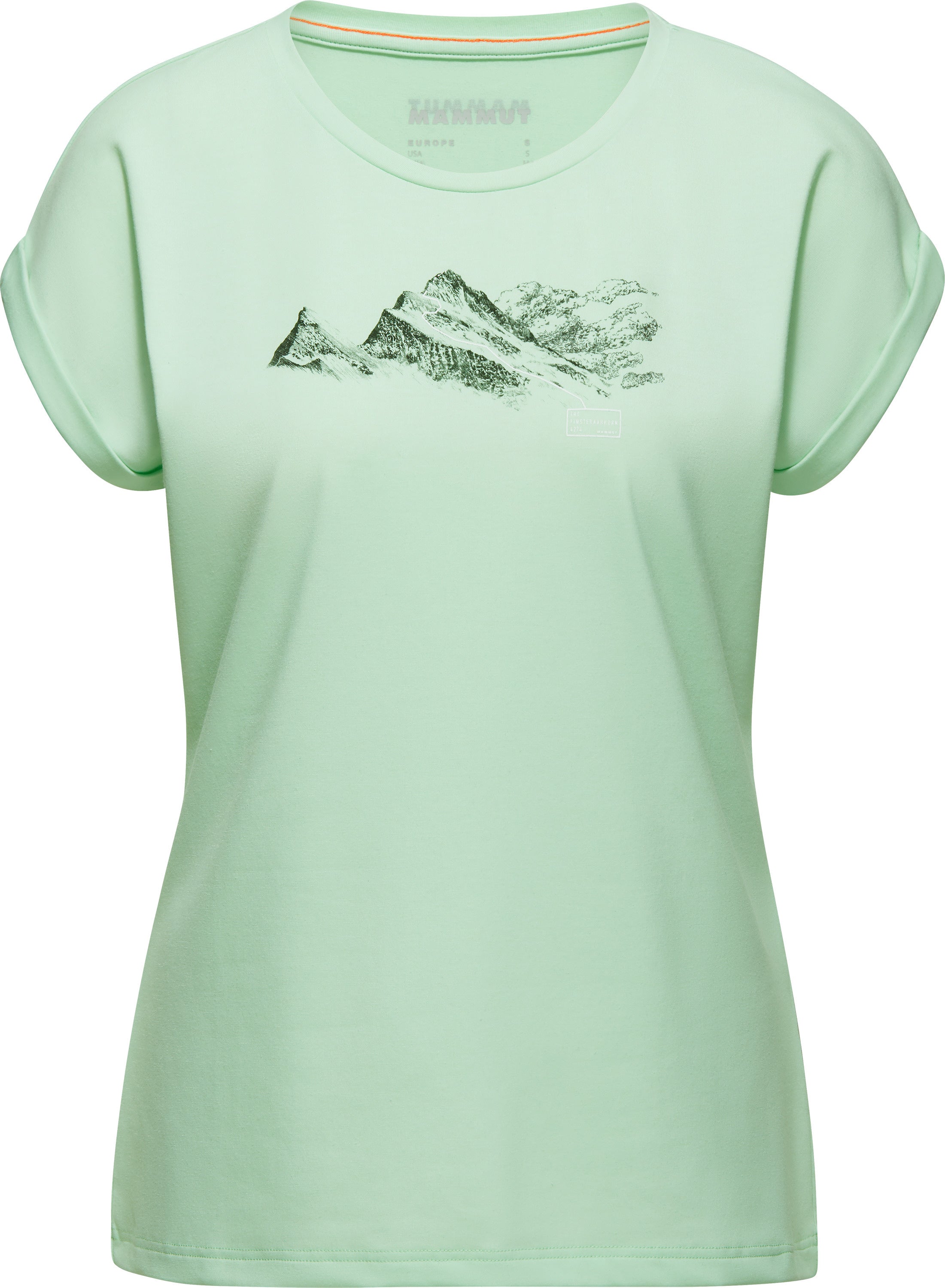 Wander T-Shirt - 40249-neo mint - Grün