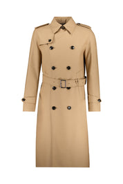 Trenchcoat aus Schurwolle - 250 - Beige