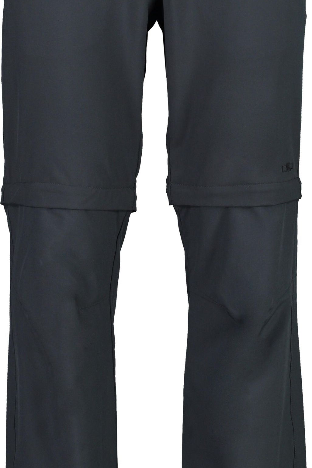 Wanderhose mit Zip-Off Reißverschluss - U423-ANTRACITE - Schwarz