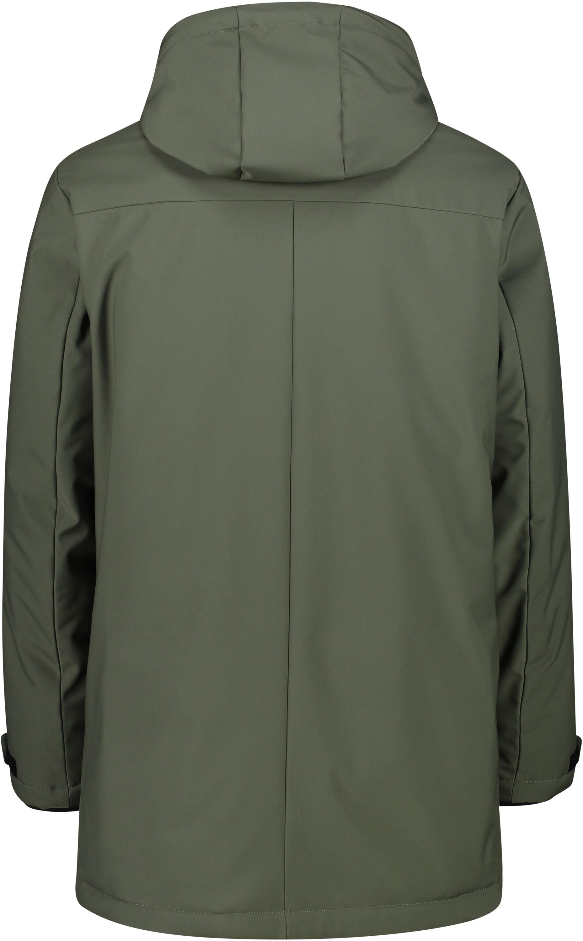 Funktionsjacke Parka - E319-OIL GREEN - Khaki