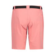 Bermuda Shorts mit Gürtel - B557-ORCHIDEA - Rosa