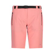 Bermuda Shorts mit Gürtel - B557-ORCHIDEA - Rosa