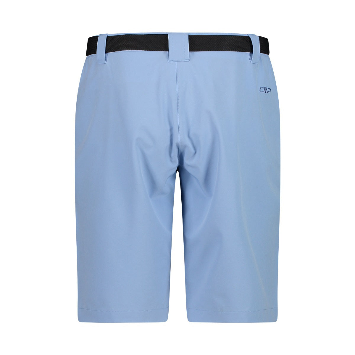 Bermuda Shorts mit Gürtel - L607-SKY - Blau