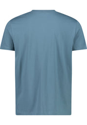 T-Shirt mit Print - E772-HYDRO - Blau