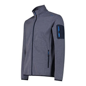 Leichte Fleecejacke mit Stehkragen - 29NR-B.BLUE-ICE - Blau