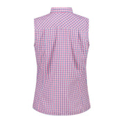 Ärmellose Funktionsbluse - 05YR-B.CO-FUXIA-PROVENZA - Blau | Pink