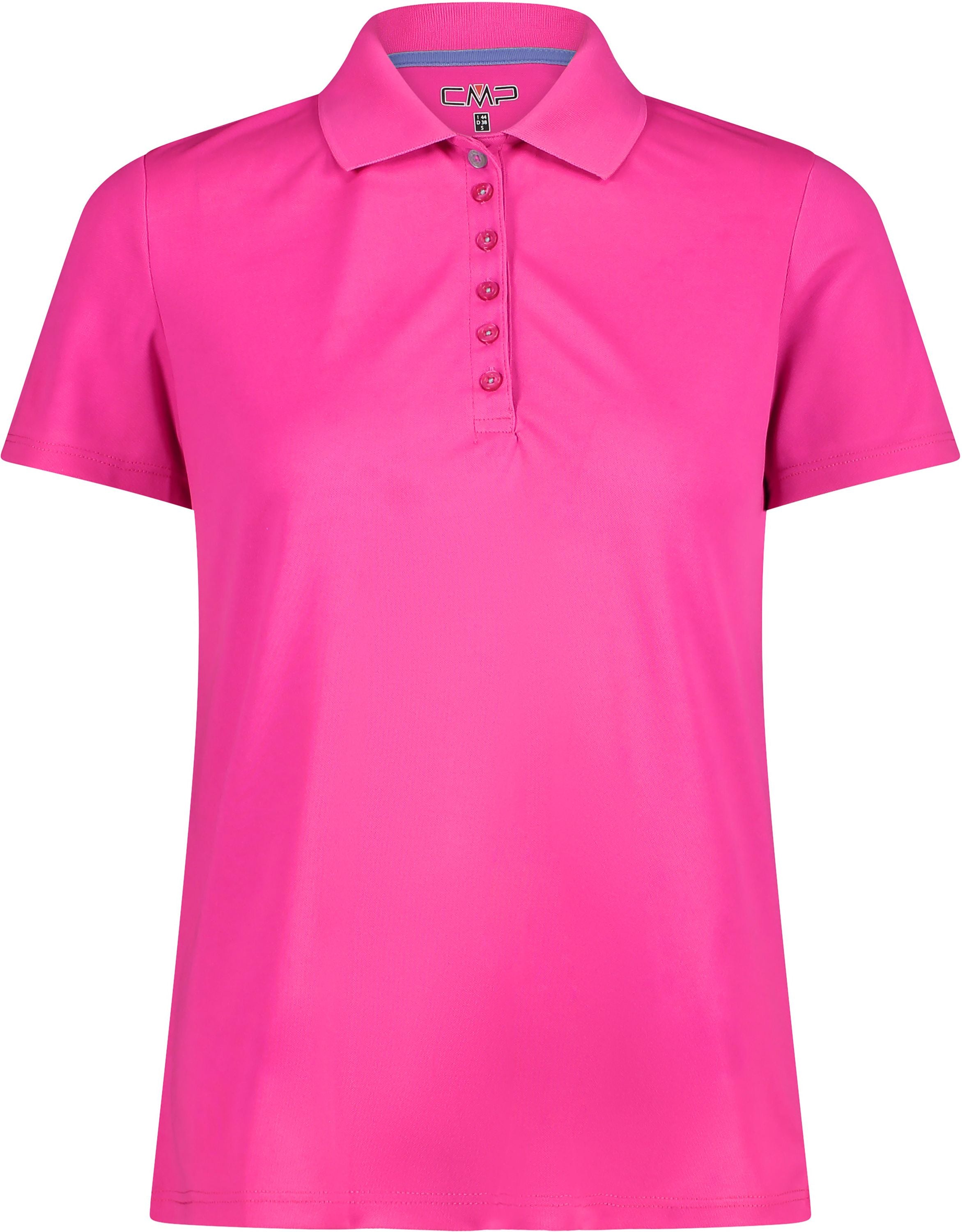 Dryfunction Poloshirt - C505-FUXIA - Pink