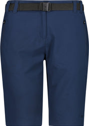 Bermuda Shorts mit Gürtel - M926-BLUE - Blau