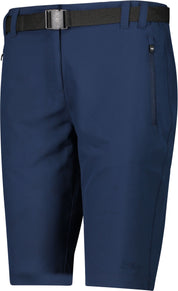 Bermuda Shorts mit Gürtel - M926-BLUE - Blau