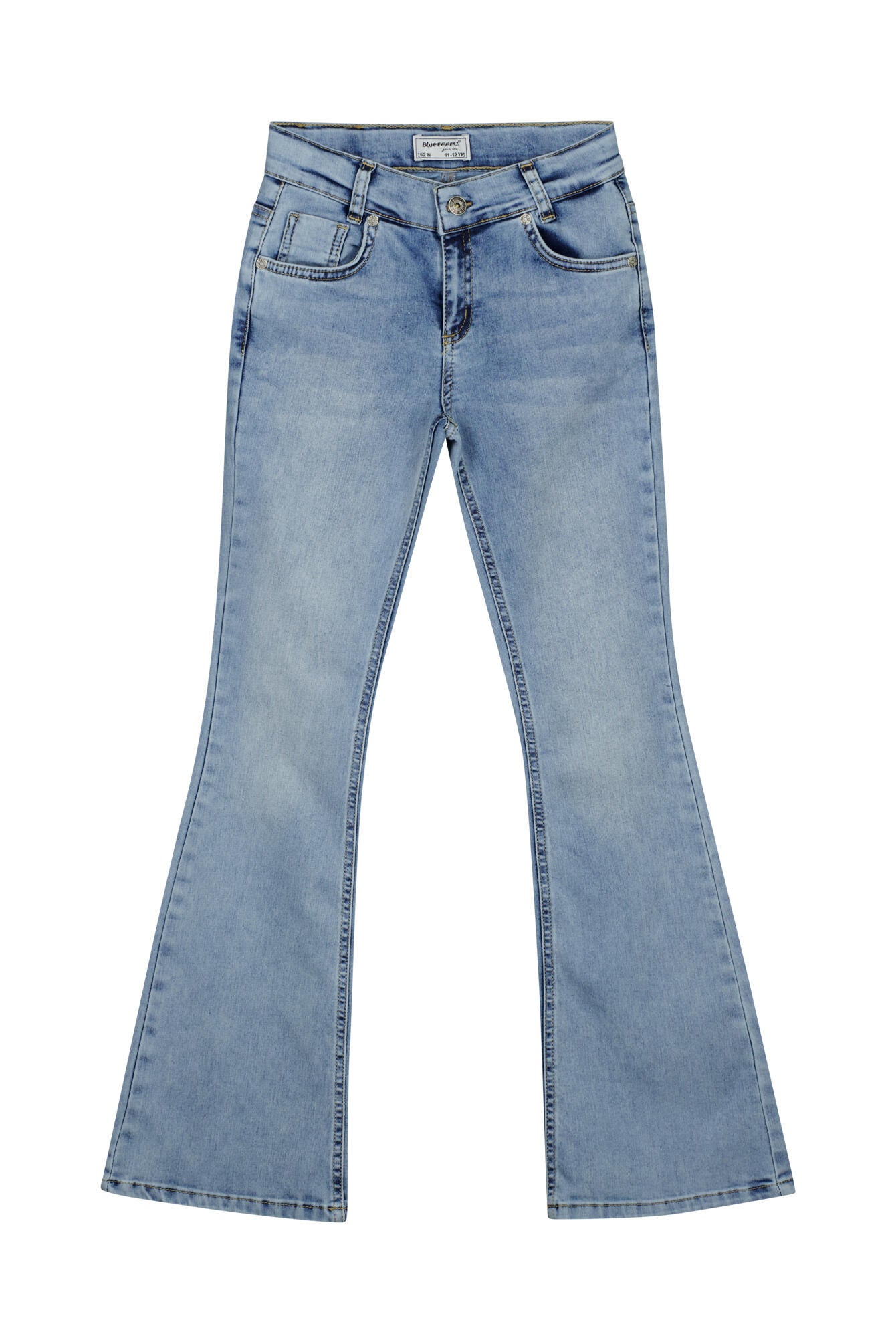 Jeans mit Schlag Regular Fit - 9771 - Blau