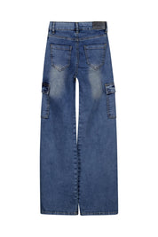 Cargojeans Wide Leg - 9880 - Blau