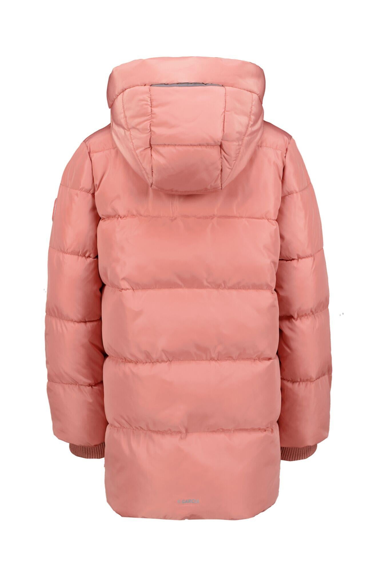 Gefütterte Winterjacke - 7525 - Rosa