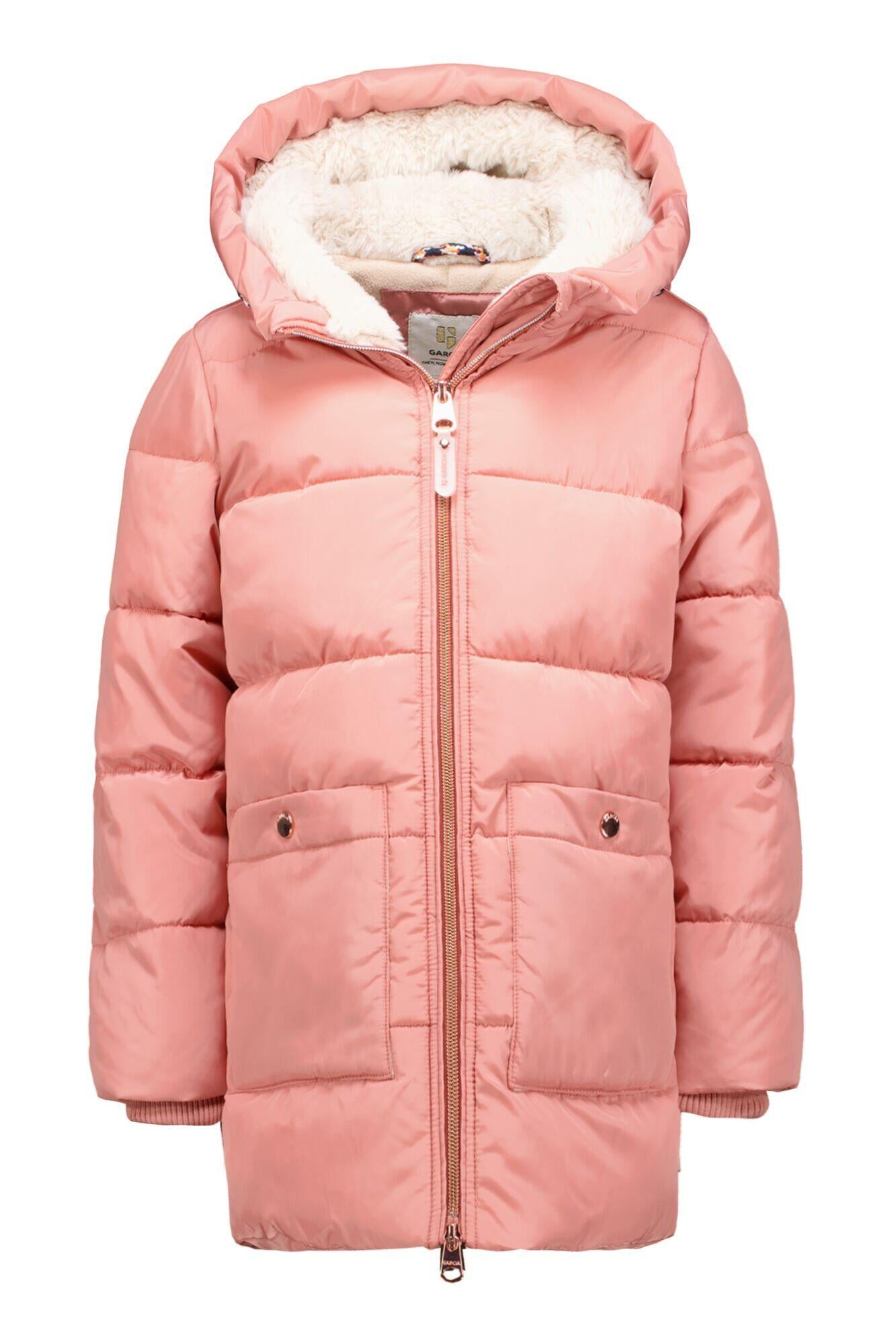 Gefütterte Winterjacke - 7525 - Rosa