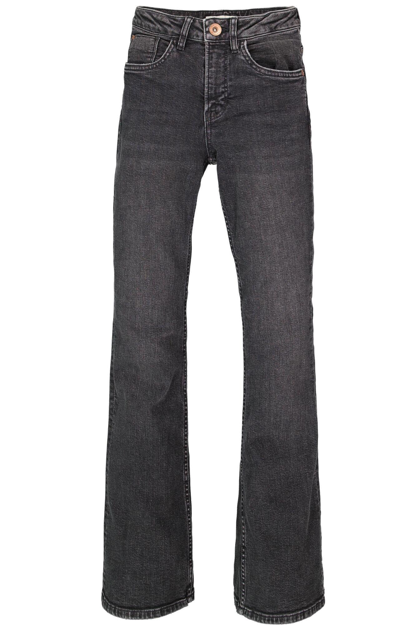 Jeans mit ausgestelltem Bein - 7070 - Grau