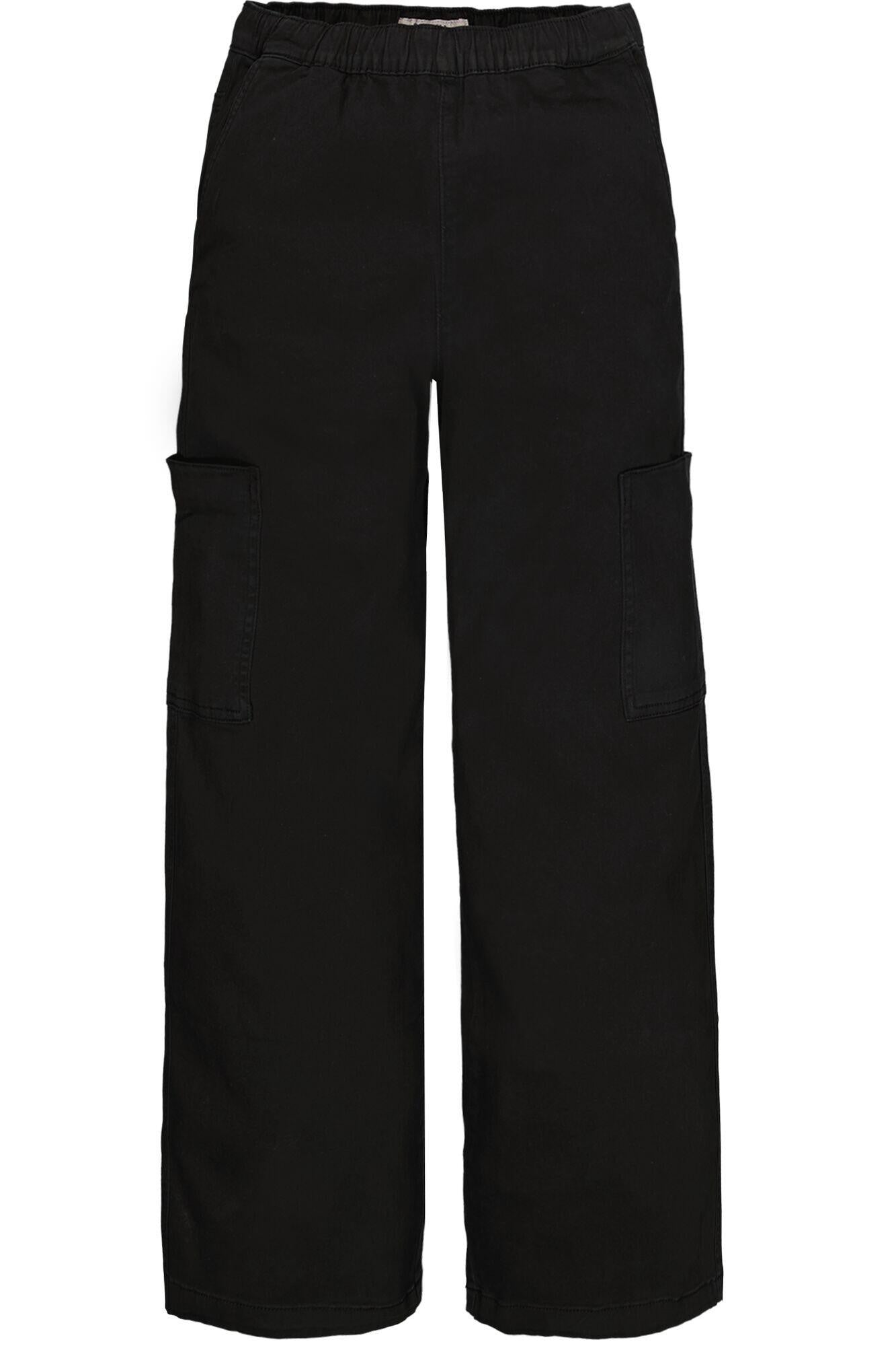 Cargohose Wide Leg - 1755 - Schwarz