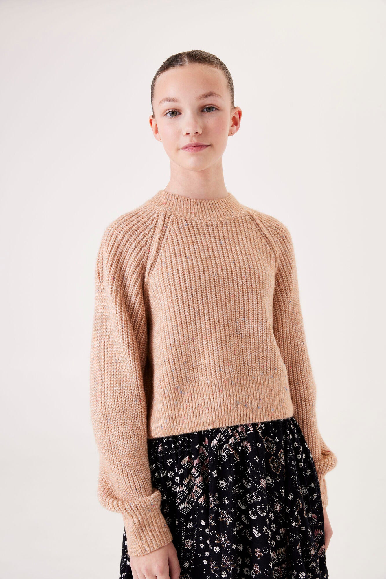 Strickpullover - 5182 - Beige