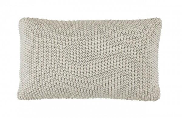 Dekokissen Nordic Knit 30x60 - 170-Oatmeal - Grau