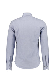 Freizeithemd Slim Fit - M - Blau