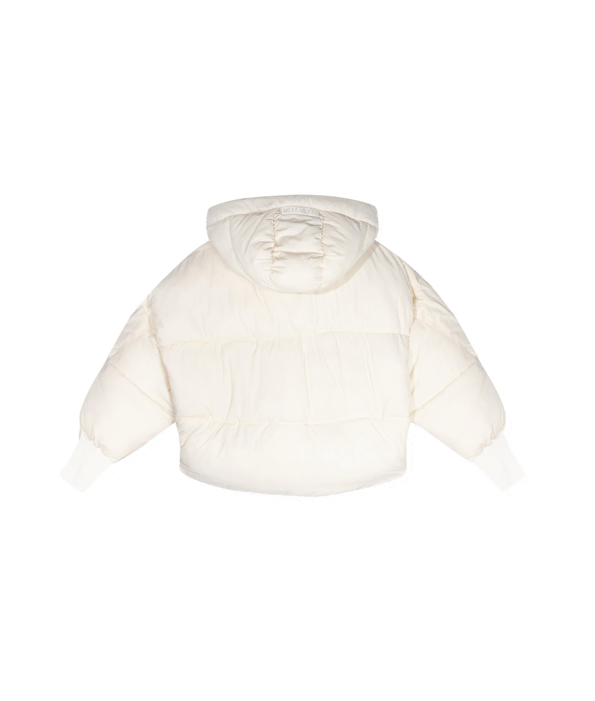 Kurze Pufferjacke - 1287-light natural - Creme